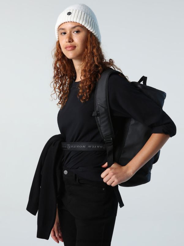 γρ North Sails γυναίκες μπλουζάκι με ρεγκλάν μανίκια μαύρος NZP81413 είδη ένδυσης