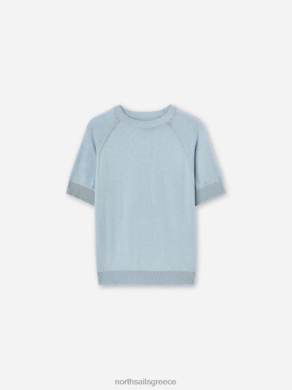 γρ North Sails γυναίκες φανέλα μπλουζάκι δροσερό μπλε NZP81459 είδη ένδυσης