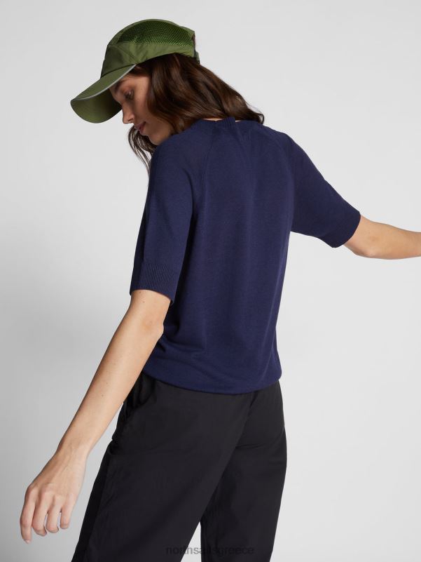 γρ North Sails γυναίκες φανέλα μπλουζάκι μεσάνυχτα μπλε NZP81460 είδη ένδυσης