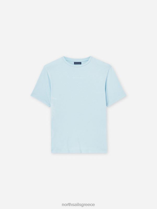 γρ North Sails γυναίκες δωρεάν το μπλουζάκι της θάλασσας δροσερό μπλε NZP81466 είδη ένδυσης