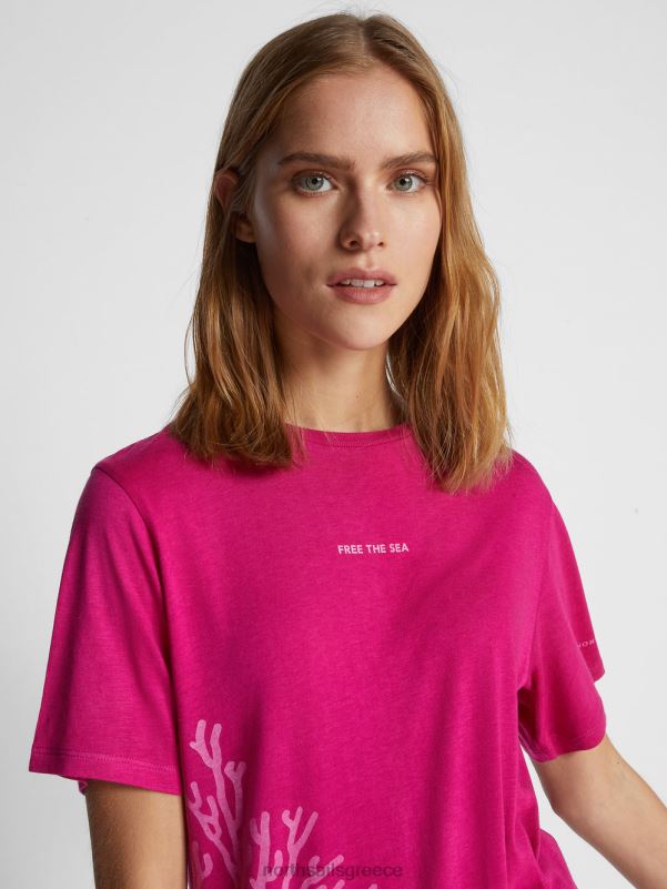 γρ North Sails γυναίκες δωρεάν το μπλουζάκι της θάλασσας ορχιδέα NZP81468 είδη ένδυσης