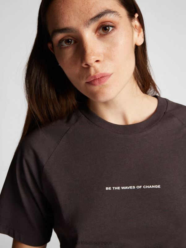 γρ North Sails γυναίκες μπλουζάκι από βαμβάκι και μπαμπού φάντασμα NZP81472 είδη ένδυσης