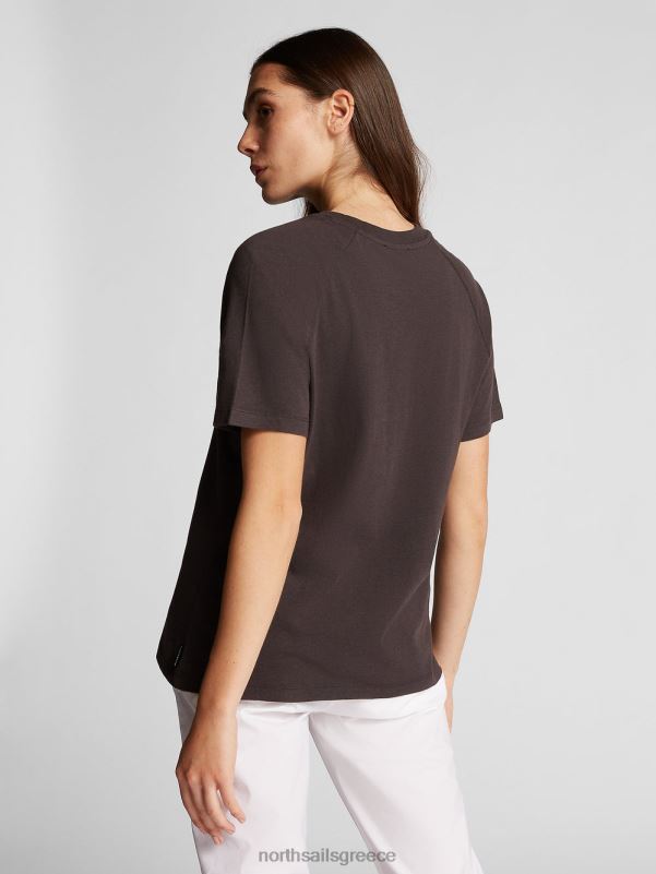 γρ North Sails γυναίκες μπλουζάκι από βαμβάκι και μπαμπού φάντασμα NZP81472 είδη ένδυσης