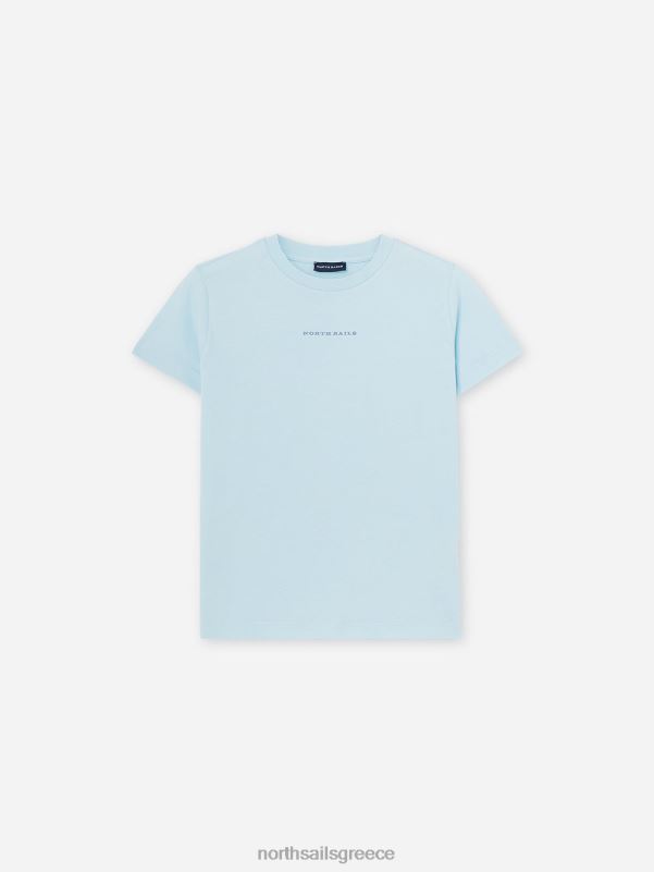 γρ North Sails γυναίκες μπλουζάκι με γράμματα δροσερό μπλε NZP81495 είδη ένδυσης