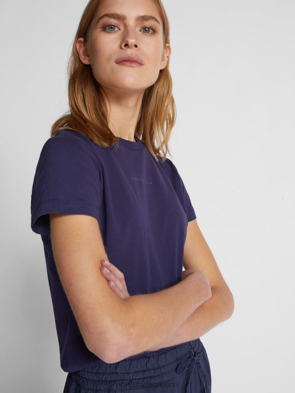 γρ North Sails γυναίκες μπλουζάκι με γράμματα μεσάνυχτα μπλε NZP81496 είδη ένδυσης