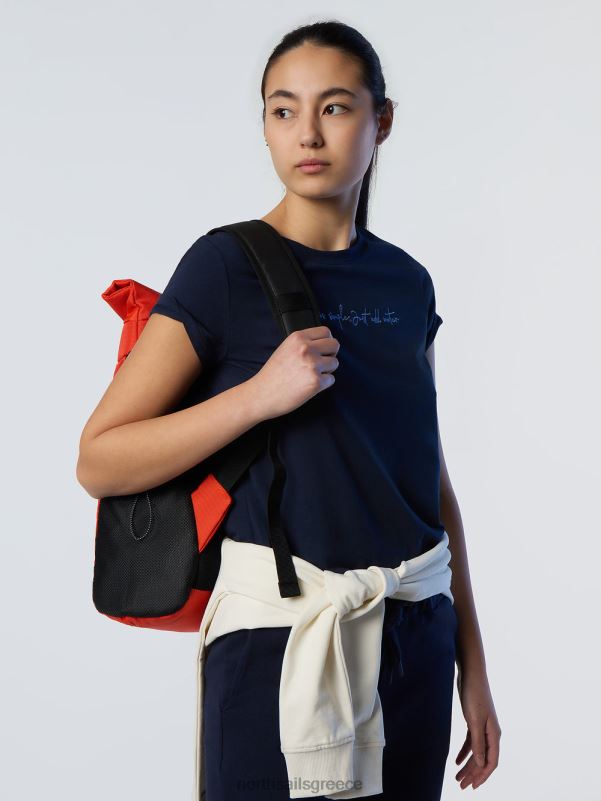 γρ North Sails γυναίκες μπλουζάκι με κέντημα ναυτικό μπλε NZP8560 είδη ένδυσης