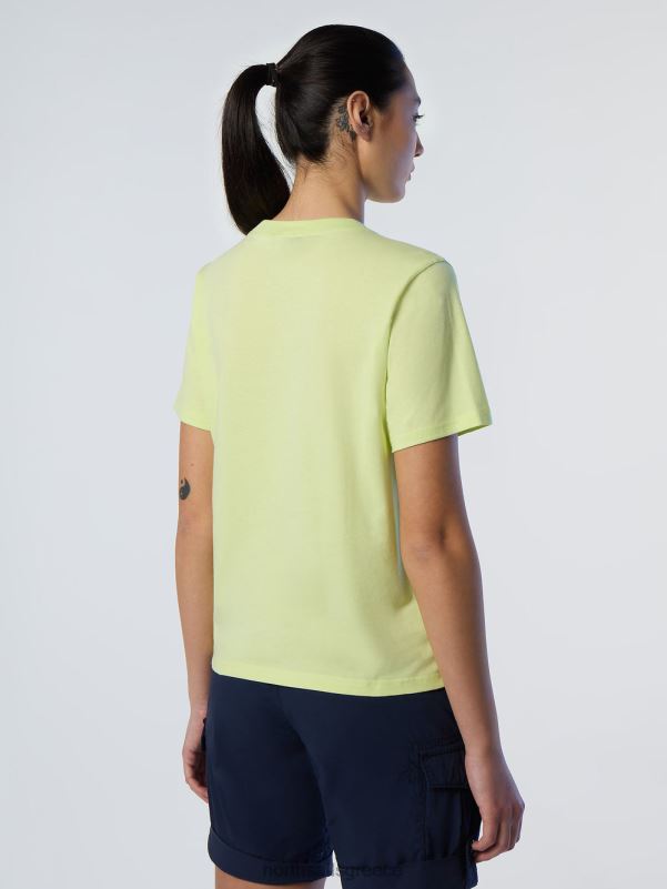 γρ North Sails γυναίκες T-shirt από οργανικό βαμβάκι ελαφρύ θείο NZP8554 είδη ένδυσης