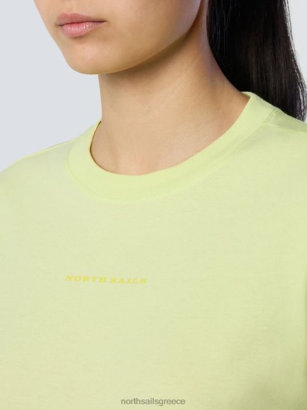 γρ North Sails γυναίκες T-shirt από οργανικό βαμβάκι ελαφρύ θείο NZP8554 είδη ένδυσης