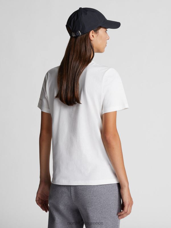 γρ North Sails γυναίκες T-shirt από οργανικό βαμβάκι marshmallow NZP81545 είδη ένδυσης