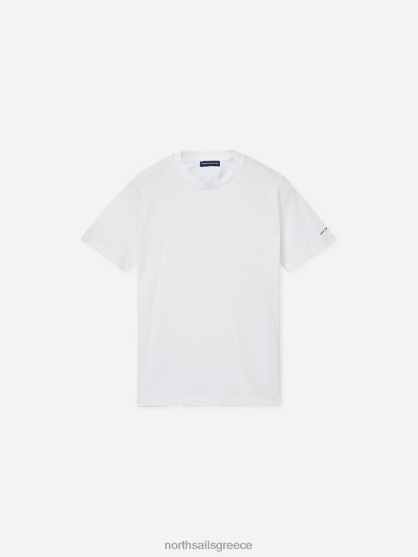 γρ North Sails γυναίκες T-shirt από οργανικό βαμβάκι marshmallow NZP81545 είδη ένδυσης