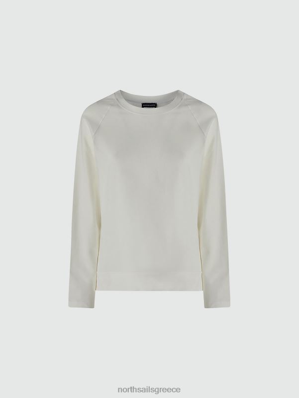 γρ North Sails γυναίκες μπλουζάκι με ρεγκλάν μανίκια marshmallow NZP81412 είδη ένδυσης