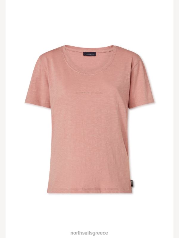 γρ North Sails γυναίκες βιολογικό μπλουζάκι ζέρσεϊ woodrose NZP81535 είδη ένδυσης