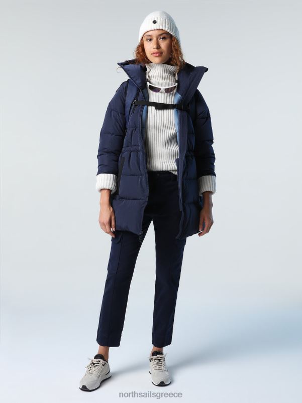γρ North Sails γυναίκες μπουφάν μπάφιν ναυτικό μπλε NZP81381 είδη ένδυσης