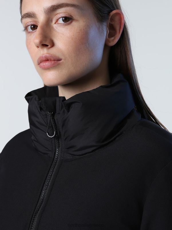 γρ North Sails γυναίκες κοντό μπουφάν barents μαύρος NZP81368 είδη ένδυσης