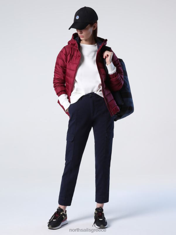 γρ North Sails γυναίκες σακάκι flam βαθύ κεράσι NZP81436 είδη ένδυσης