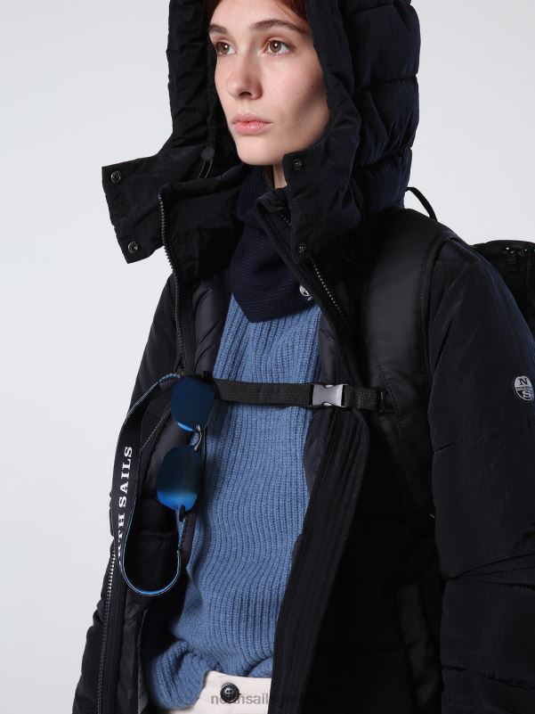 γρ North Sails γυναίκες σακάκι melville μαύρος NZP81435 είδη ένδυσης