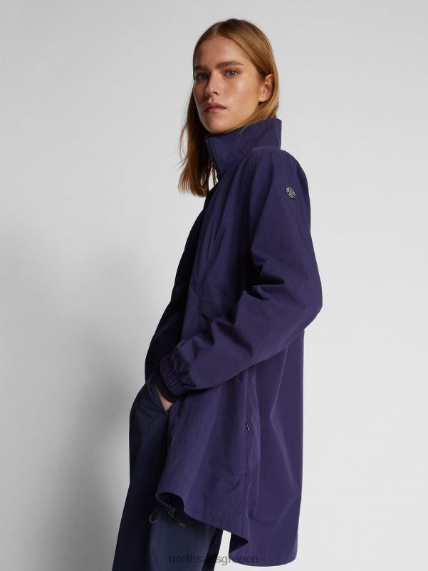 γρ North Sails γυναίκες motane parka μεσάνυχτα μπλε NZP81505 είδη ένδυσης