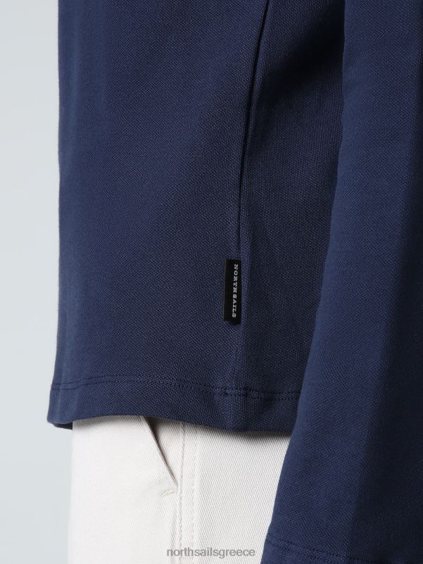 γρ North Sails γυναίκες μακρυμάνικο μπλουζάκι πόλο ναυτικό μπλε NZP81356 είδη ένδυσης