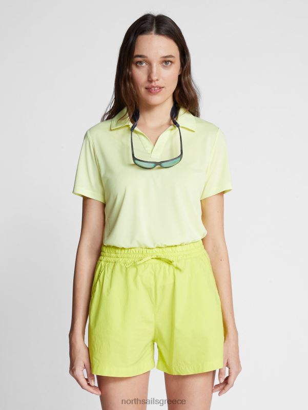 γρ North Sails γυναίκες μπλουζάκι πόλο με κέλυφος στρειδιών ελαφρύ θείο NZP81528 είδη ένδυσης