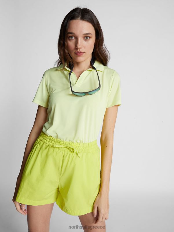 γρ North Sails γυναίκες μπλουζάκι πόλο με κέλυφος στρειδιών ελαφρύ θείο NZP81528 είδη ένδυσης