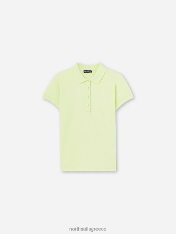 γρ North Sails γυναίκες slim-fit μπλουζάκι πόλο ελαφρύ θείο NZP81539 είδη ένδυσης