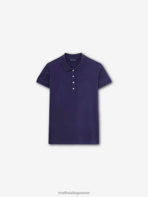 γρ North Sails γυναίκες slim-fit μπλουζάκι πόλο μεσάνυχτα μπλε NZP81541 είδη ένδυσης