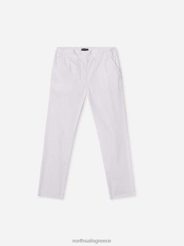 γρ North Sails γυναίκες ίσιο παντελόνι άσπρο NZP81444 είδη ένδυσης