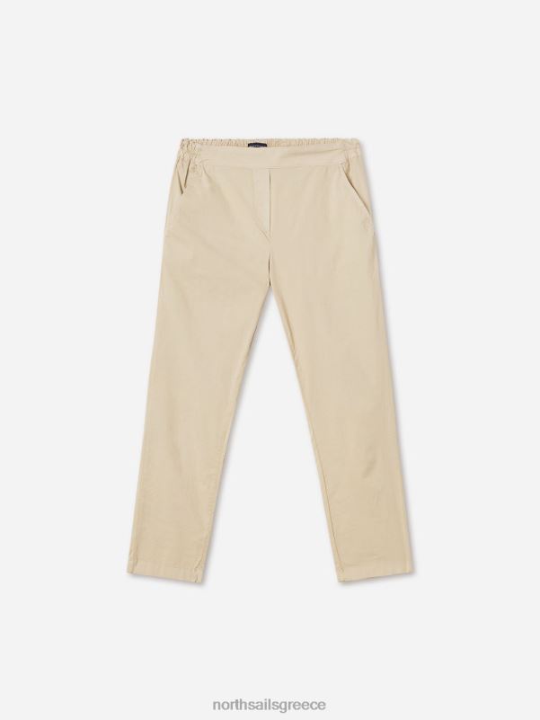 γρ North Sails γυναίκες ίσιο παντελόνι μπεζ NZP81445 είδη ένδυσης