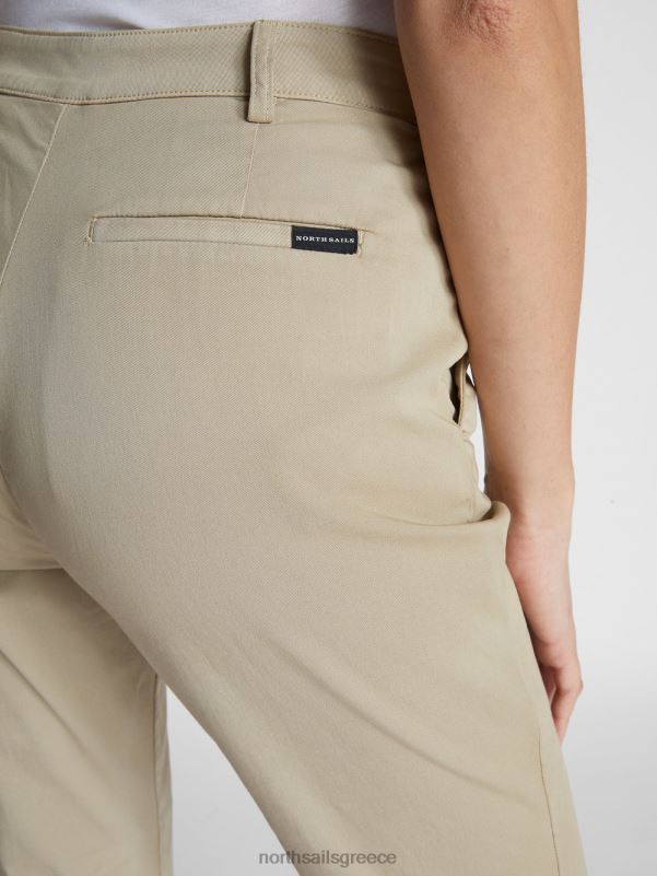 γρ North Sails γυναίκες παντελόνι γαμπαρντίνα μπεζ NZP81502 είδη ένδυσης