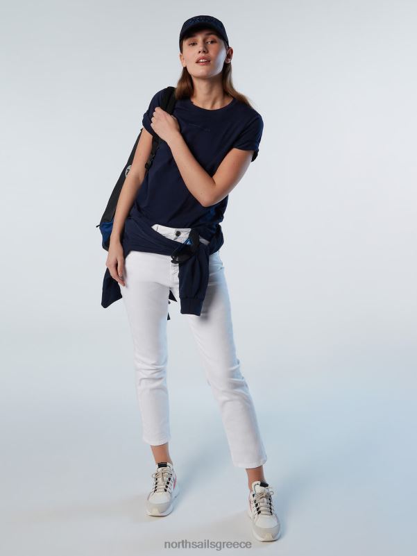 γρ North Sails γυναίκες τζιν τζιν από οργανικό βαμβάκι άσπρο NZP8606 είδη ένδυσης