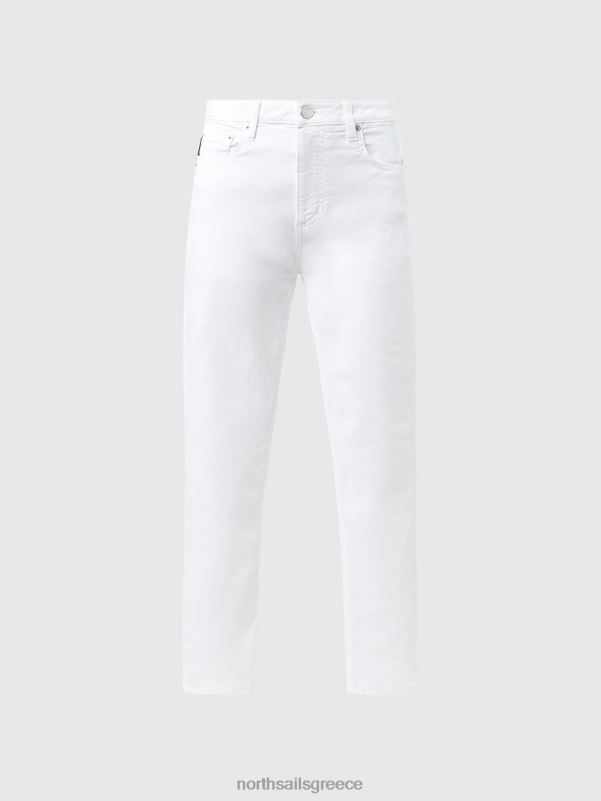 γρ North Sails γυναίκες τζιν τζιν από οργανικό βαμβάκι άσπρο NZP8606 είδη ένδυσης
