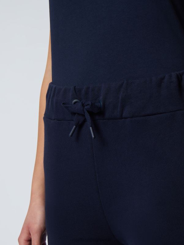 γρ North Sails γυναίκες φούτερ από οργανικό βαμβάκι ναυτικό μπλε NZP8612 είδη ένδυσης