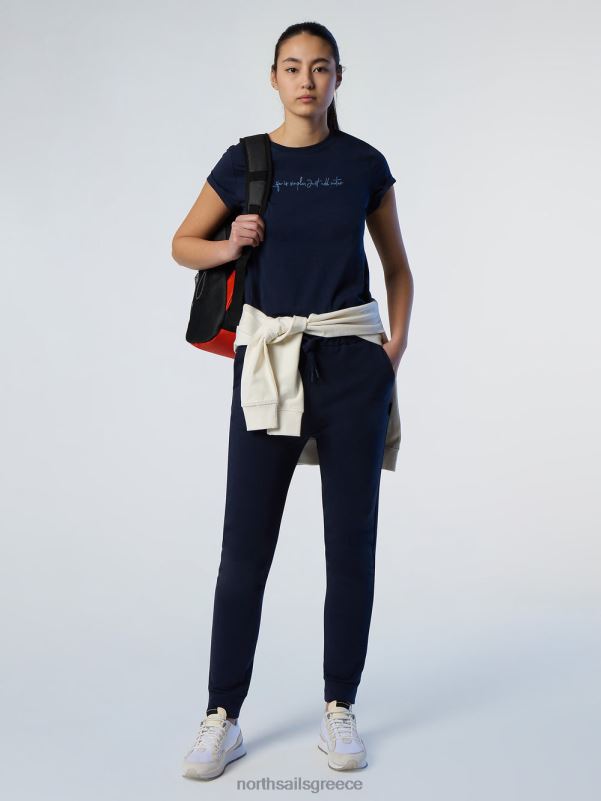 γρ North Sails γυναίκες φούτερ από οργανικό βαμβάκι ναυτικό μπλε NZP8612 είδη ένδυσης