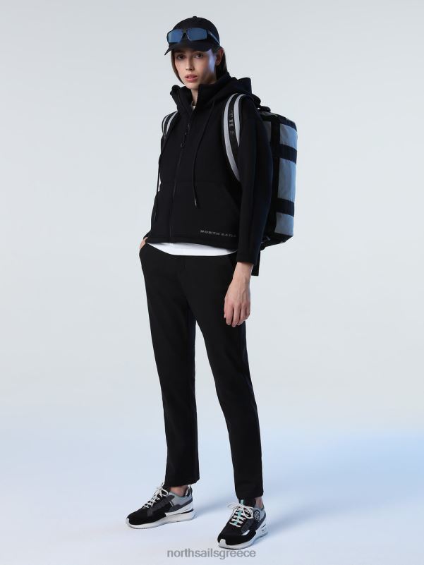 γρ North Sails γυναίκες κανονική εφαρμογή chino μαύρος NZP81433 είδη ένδυσης