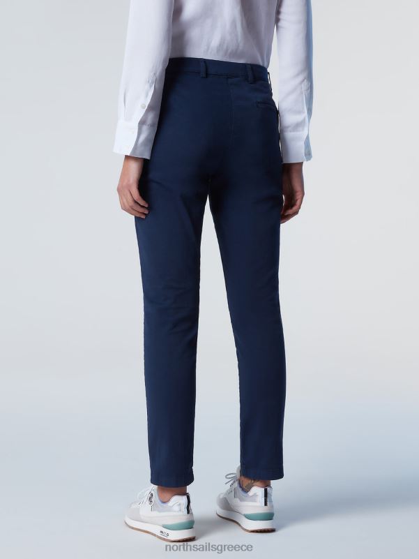γρ North Sails γυναίκες chino από οργανικό βαμβάκι ναυτικό μπλε NZP8614 είδη ένδυσης