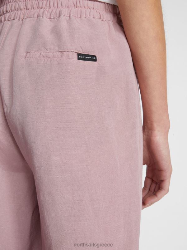 γρ North Sails γυναίκες οργανικό λινό παντελόνι woodrose NZP81499 είδη ένδυσης