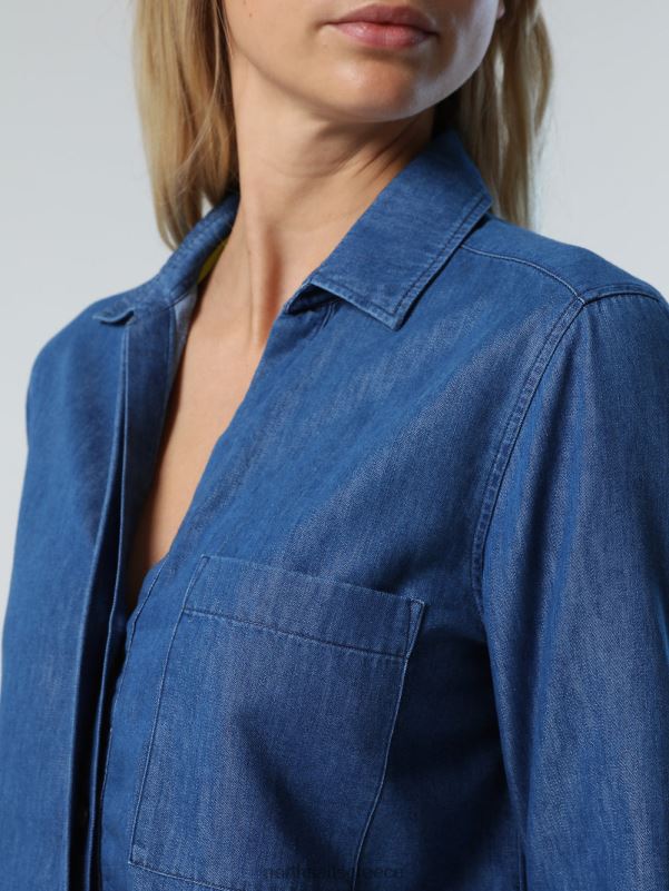 γρ North Sails γυναίκες βαμβακερή και τενσελ μπλούζα σύνθετο 2 NZP8578 είδη ένδυσης