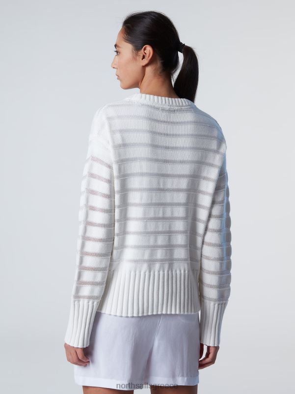 γρ North Sails γυναίκες ριγέ λαιμόκοψη σύνθετο 1 NZP8590 είδη ένδυσης