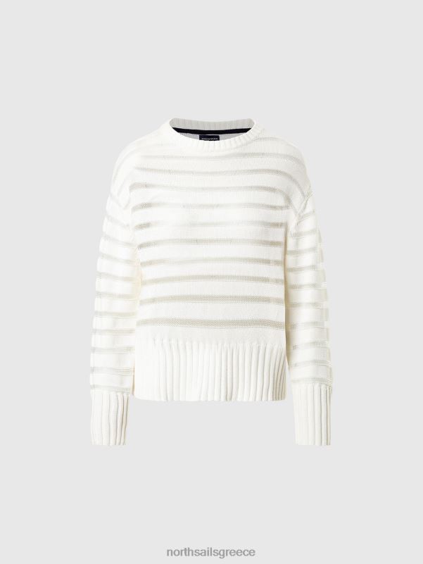 γρ North Sails γυναίκες ριγέ λαιμόκοψη σύνθετο 1 NZP8590 είδη ένδυσης