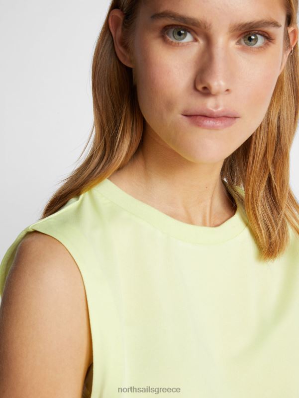 γρ North Sails γυναίκες καπάκι δεξαμενής από κέλυφος στρειδιού ελαφρύ θείο NZP81469 είδη ένδυσης