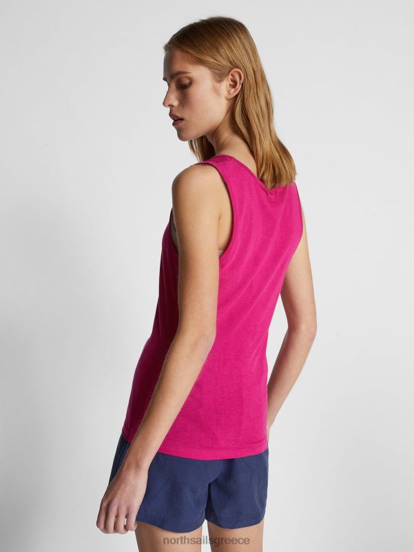 γρ North Sails γυναίκες φανελάκι από βαμβάκι και μπαμπού ορχιδέα NZP81482 είδη ένδυσης