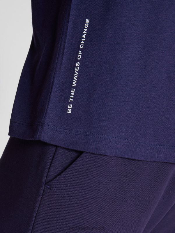 γρ North Sails γυναίκες τοπ από βαμβάκι και μπαμπού μεσάνυχτα μπλε NZP81486 είδη ένδυσης