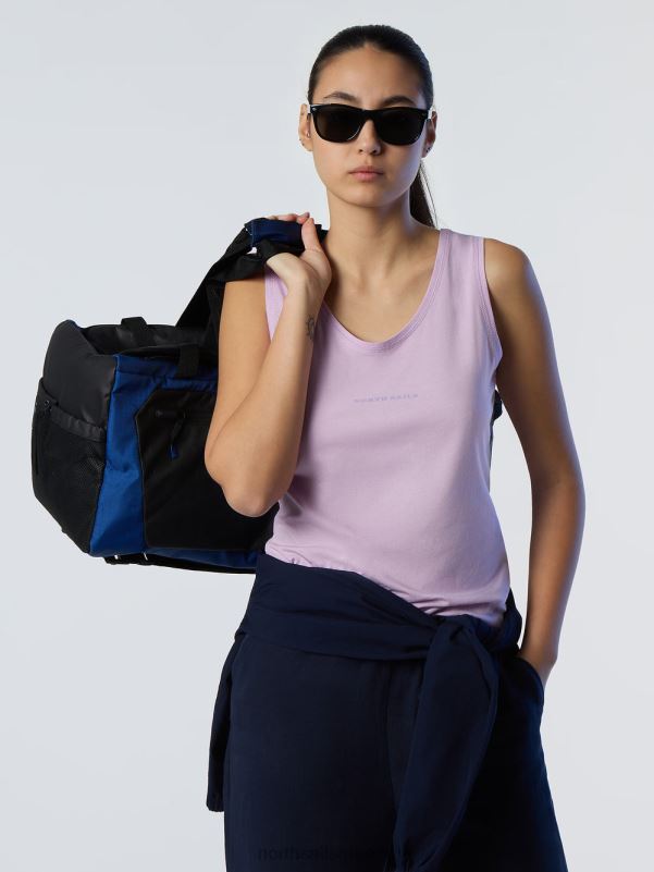 γρ North Sails γυναίκες μπαμπού φανελάκι λιλά άνθιση NZP8562 είδη ένδυσης