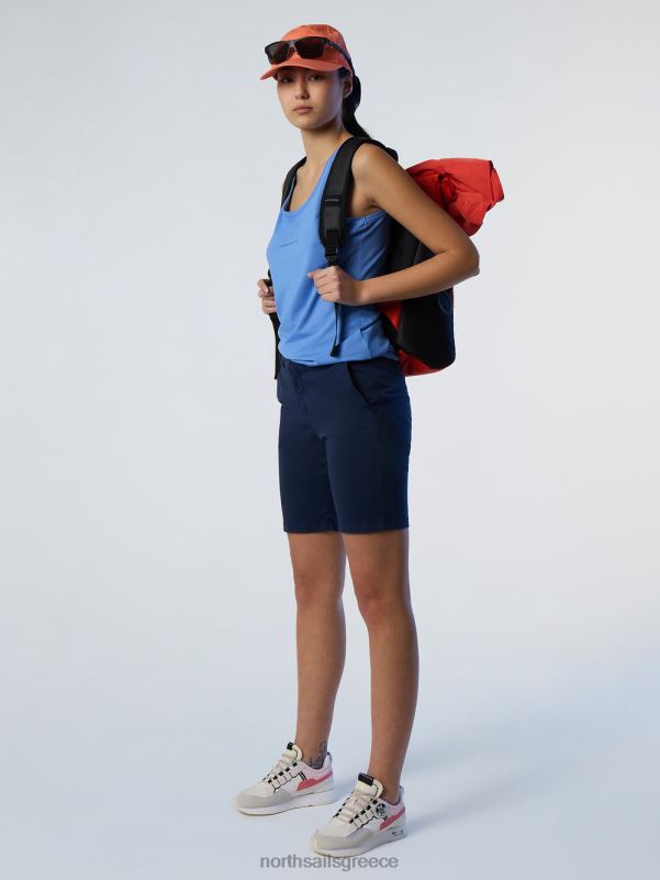 γρ North Sails γυναίκες μπαμπού φανελάκι γαλάζιο του αραβοσίτου NZP8564 είδη ένδυσης