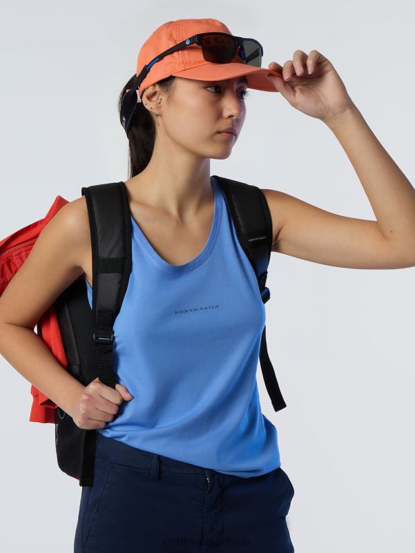 γρ North Sails γυναίκες μπαμπού φανελάκι γαλάζιο του αραβοσίτου NZP8564 είδη ένδυσης