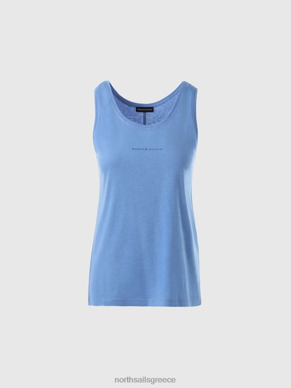 γρ North Sails γυναίκες μπαμπού φανελάκι γαλάζιο του αραβοσίτου NZP8564 είδη ένδυσης