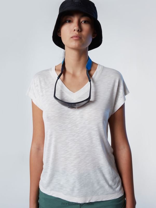 γρ North Sails γυναίκες τοπ με λαιμόκοψη κρέμα αμυγδάλου NZP8571 είδη ένδυσης