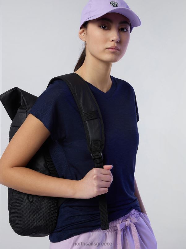 γρ North Sails γυναίκες τοπ με λαιμόκοψη ναυτικό μπλε NZP8574 είδη ένδυσης