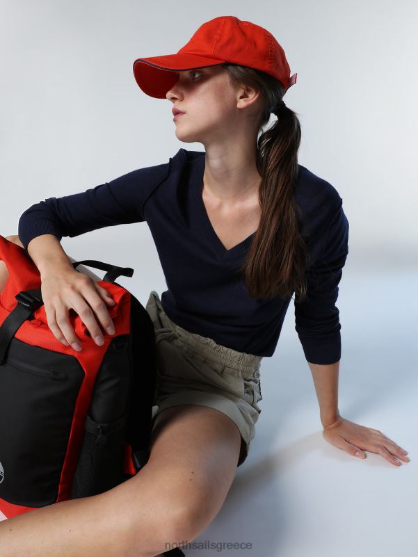 γρ North Sails γυναίκες μπλουζάκι με λαιμόκοψη κατά v ναυτικό μπλε NZP8567 είδη ένδυσης