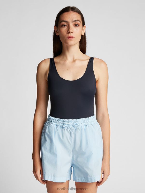 γρ North Sails γυναίκες σορτς ποπλίνα δροσερό μπλε NZP81512 είδη ένδυσης